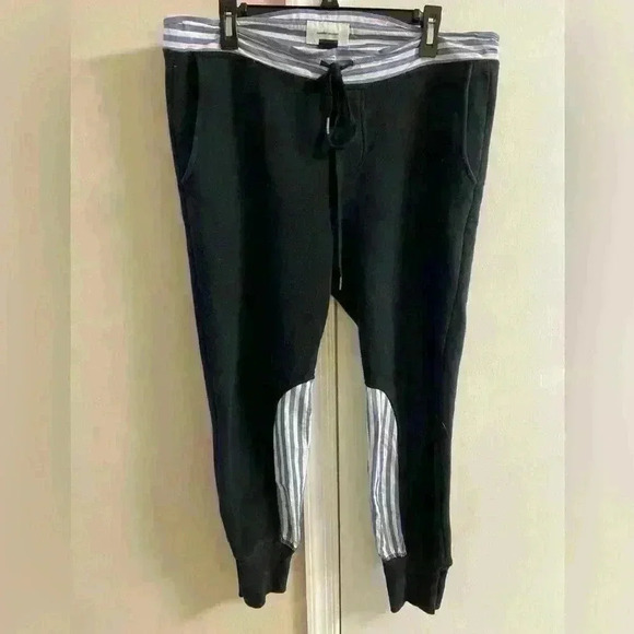 Current Elliot black multimedia joggers with functional drawstring. Large (3) - Picture 1 of 6